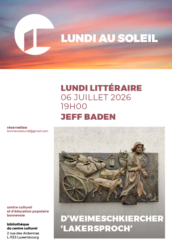 LUNDI AU SOLEIL - Littéraire